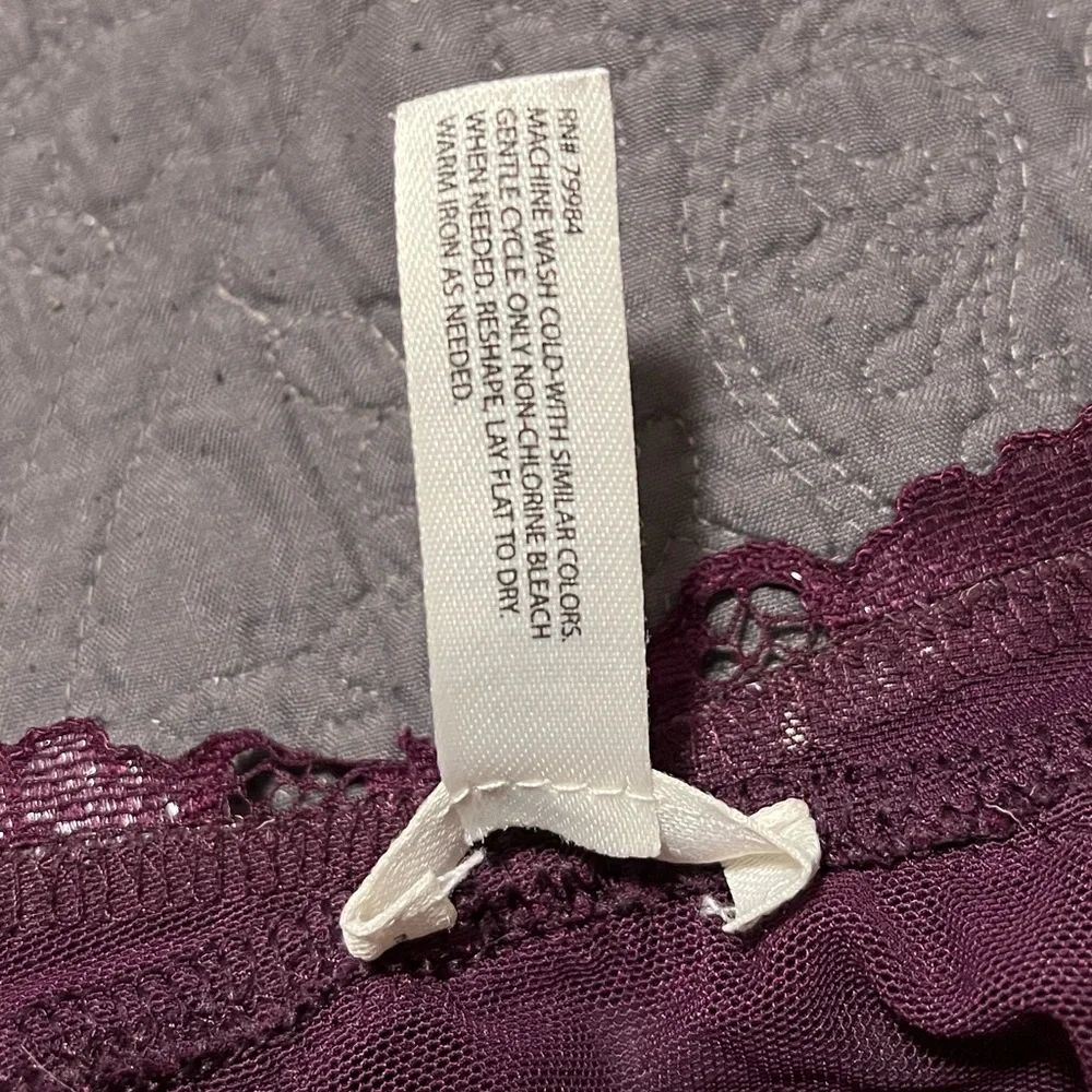 Soma Sensual Satiny Lace Cami - Picture 7 of 8